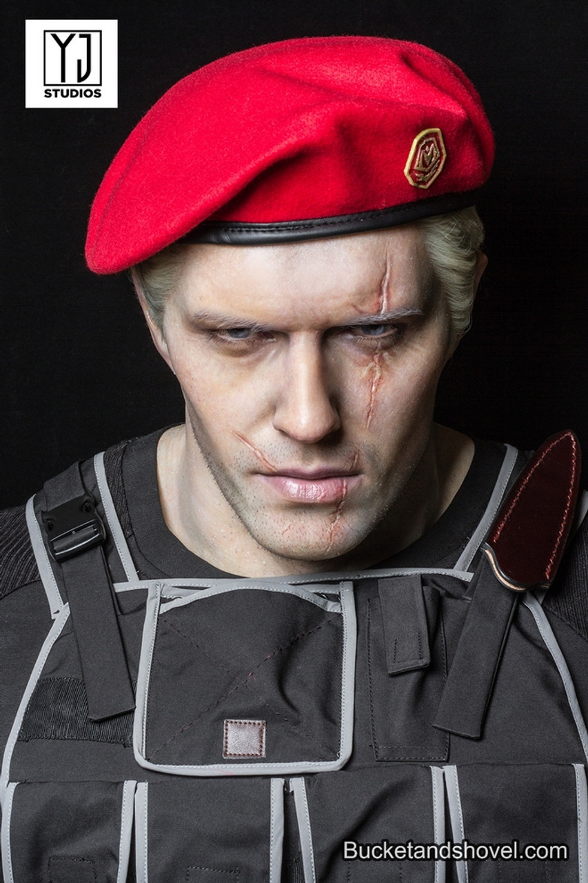 Pre-order * YJ Studio Resident Evil 4 Remake 1:1 Bust of Jack Krauser Resin  Statue - Bucket&Shovel