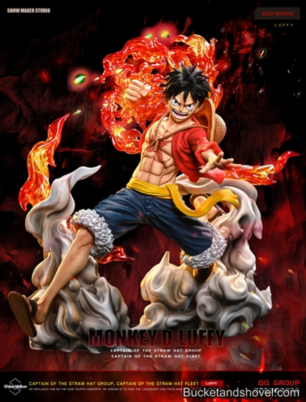 Pre-order * Showmaker Studio One Piece Fire Fist Gun Luffy Resin