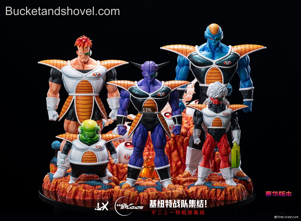 Pre-order * LX Studio Dragon Ball Ginyu Force Resin Statue