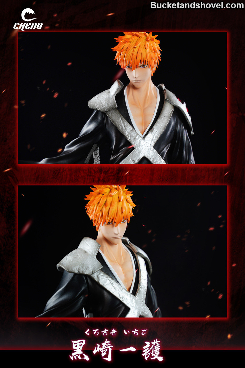 Action Figures Coleção 6 Personagens Bleach Anime Ichigo - Animation Bleach  - #