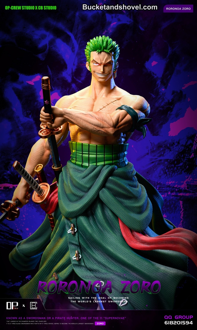Pre-order * CousinBrother Studio One Piece Zoro Resin Statue