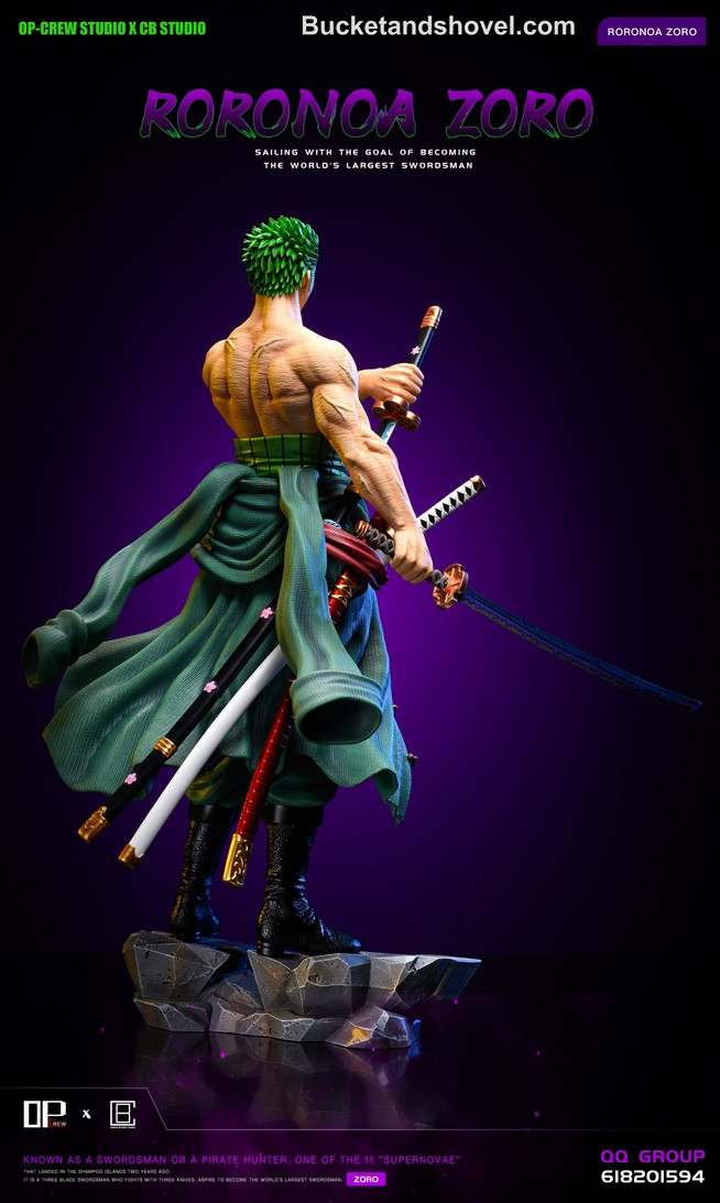 Pre-order * CousinBrother Studio One Piece Zoro Resin Statue