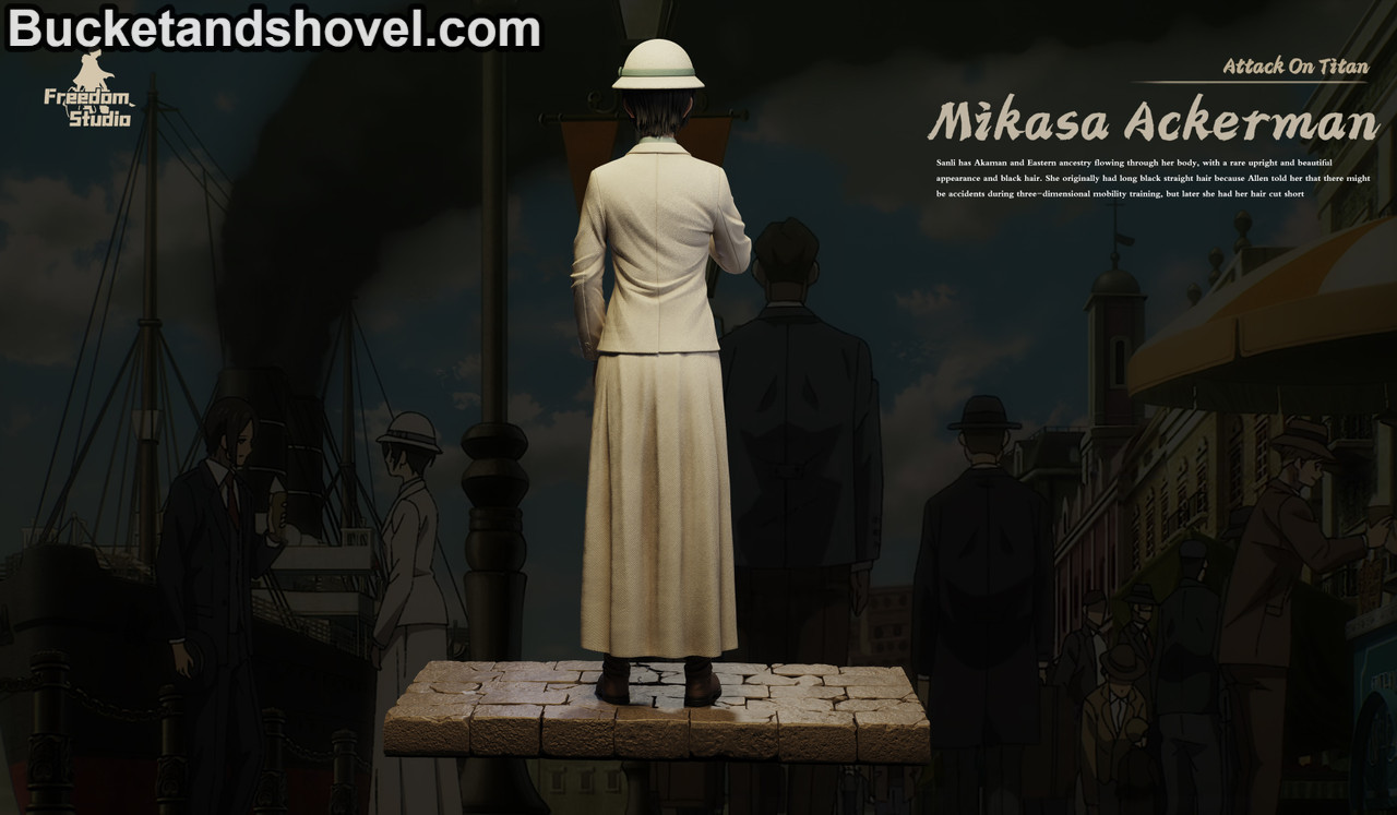 Freedom Studio Figure *Pre-order * Freedom Studio Attack on Titan Suit Mikasa·Ackerman Resin ...