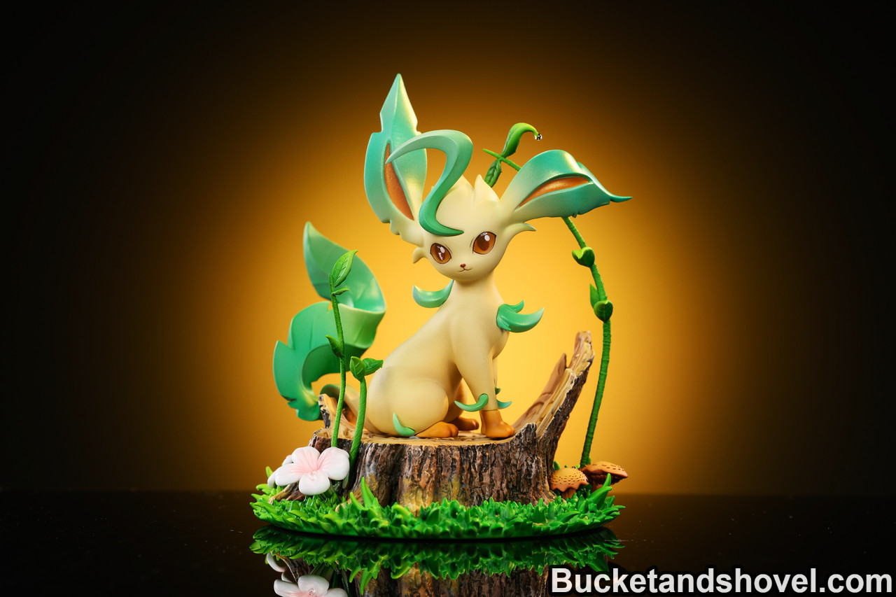 Pre-order * Digitalmonster Studio Pokemon Leafeon Resin Statue
