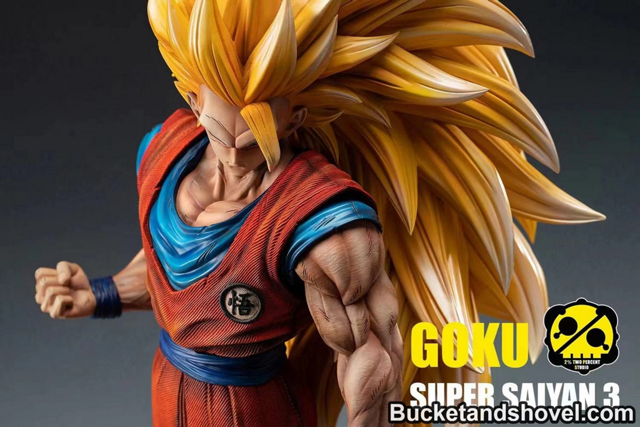 Dragon Ball Infinite Studio Super Saiyan 3 Goku Resin Statue