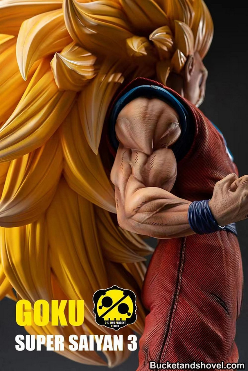 Dragon Ball King Studio Goku SSJ3 Resin Statue - Preorder