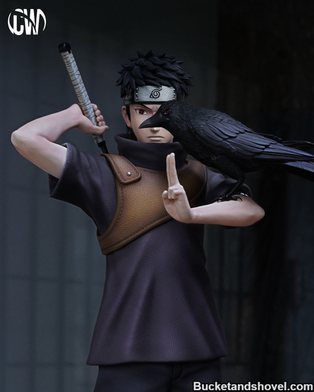 Pre-order * CW Studio Naruto 1/6 & 1/4 Uchiha Shisui Resin Statue -  Bucket&Shovel