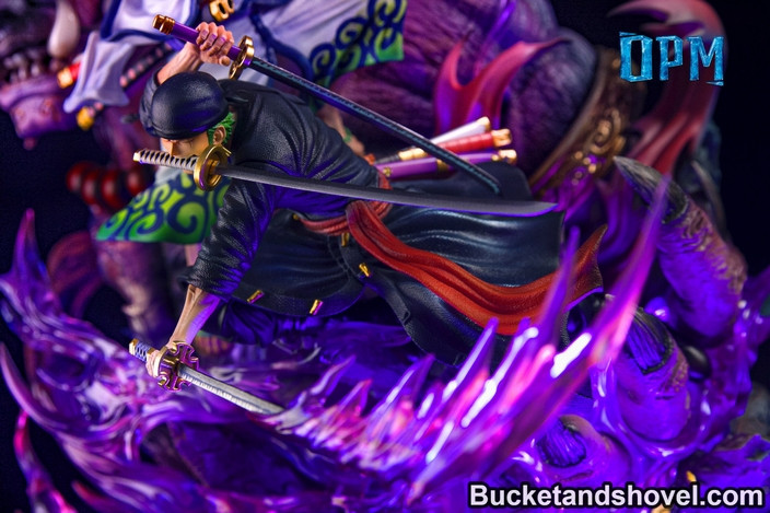Pre-order * OPM Studio One Piece Yama Roronoa Zoro Resin Statue
