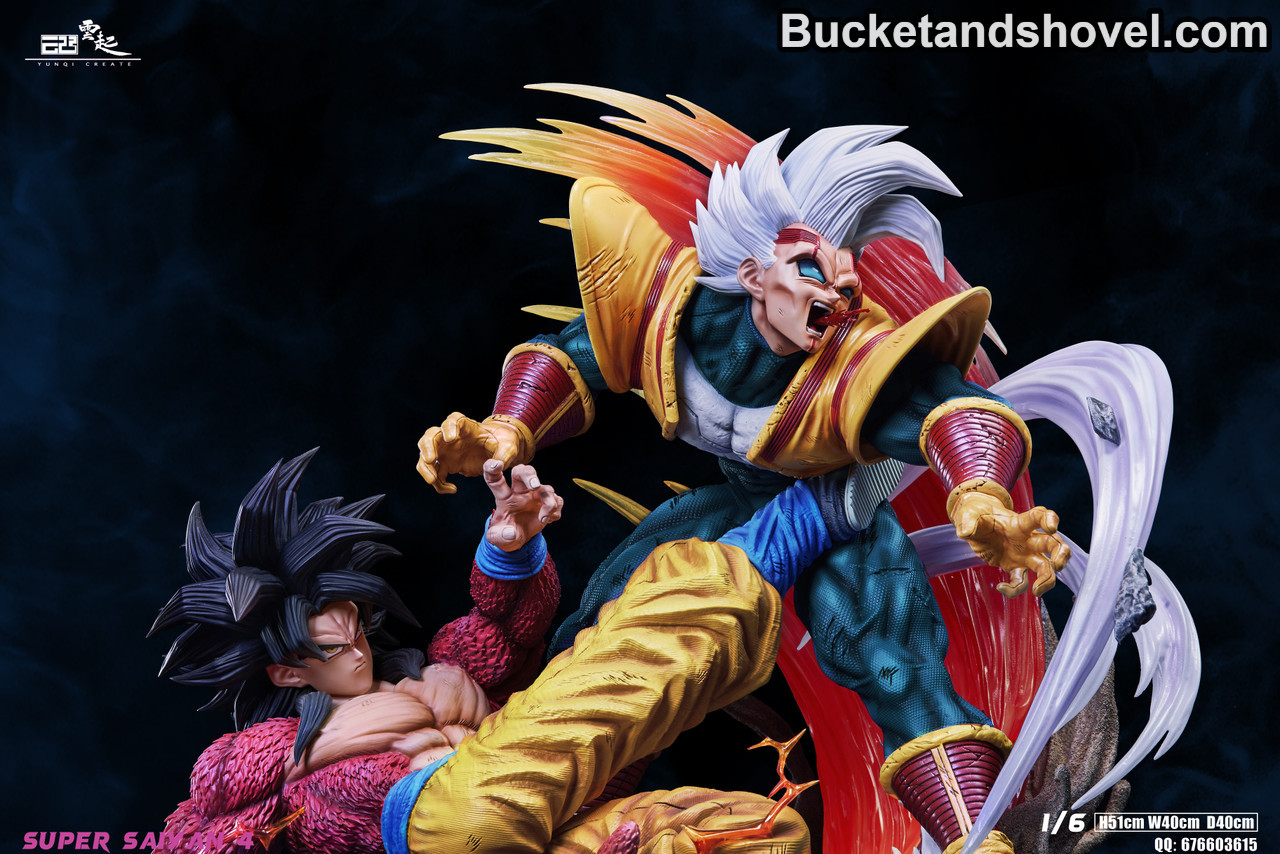 Pre-order * Yunqicreate Studio Dragon Ball 1:6 SS4 GOKU Resin