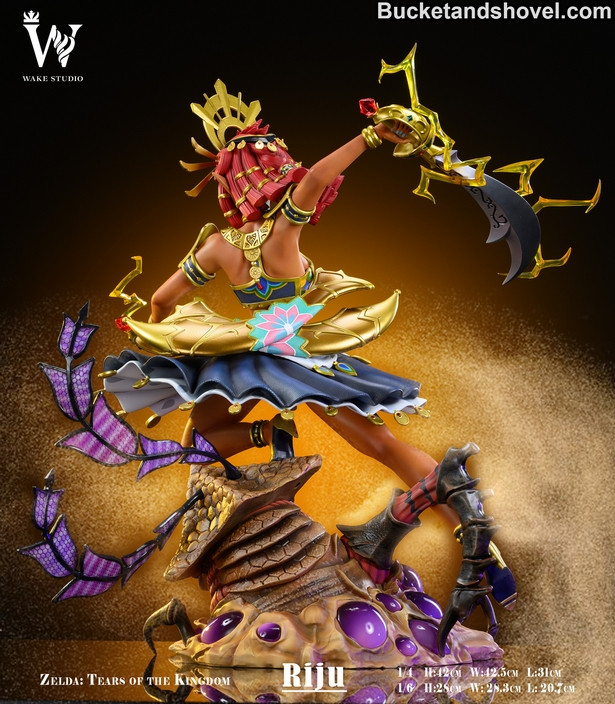 *Pre-order * Wake Studio The Legend of Zelda 1:6/1:4 Riju Resin Statue ...