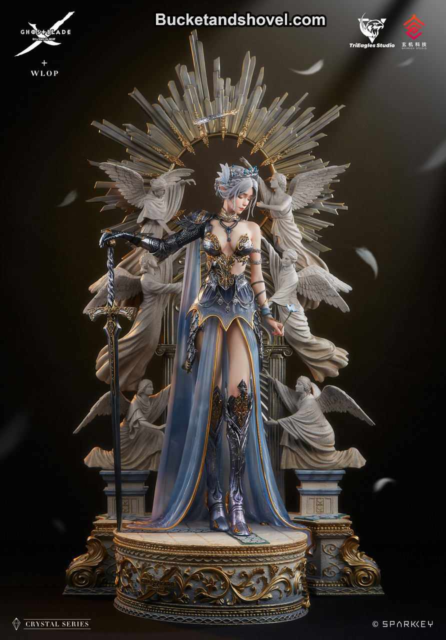 Pre-order * Trieagles Studio Ghost Blade Broken Resin Statue