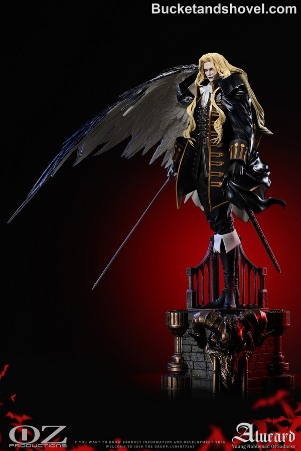 Pre-order * OZ Studio Castlevania 1/4 Alucard Resin Statue