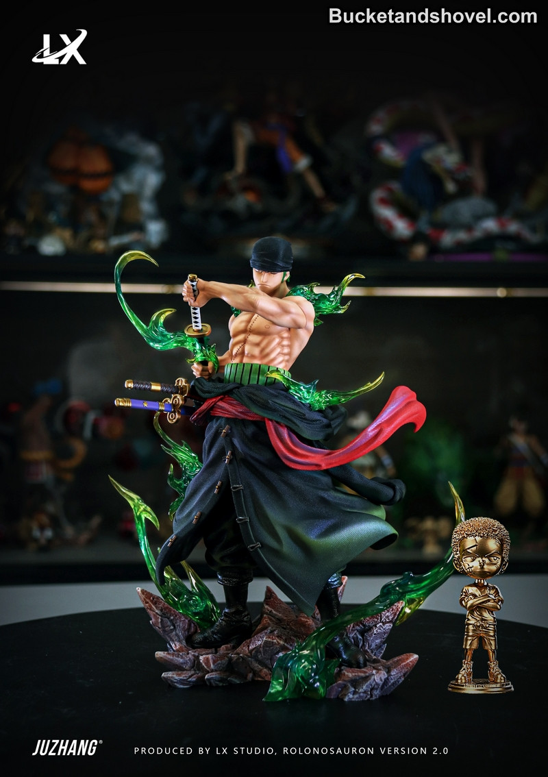 Pre-order * LX Studio One Piece Zoro 2.0 Resin Statue - Bucket&Shovel