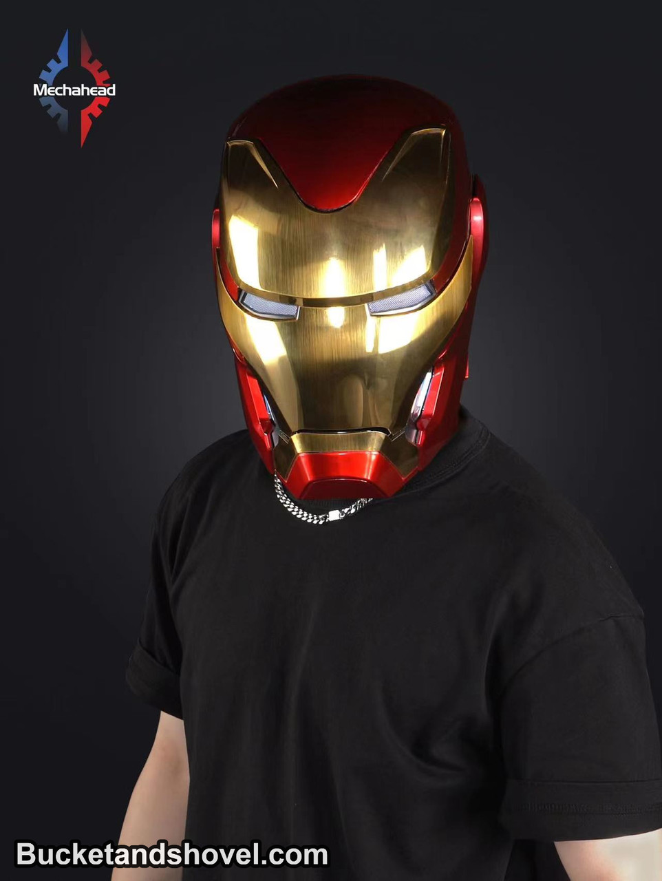 Pre-order * Mechahead Studio 1/1 Iron Man helmet Resin Statue