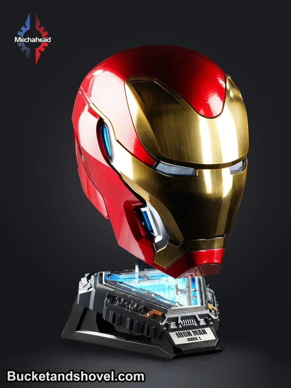 NOBODY Mechahead アイアンマン マーク17 マスク 1/1 US | 2026 MK17 Life-Size Wearable 1/1 ironman Helmet | english