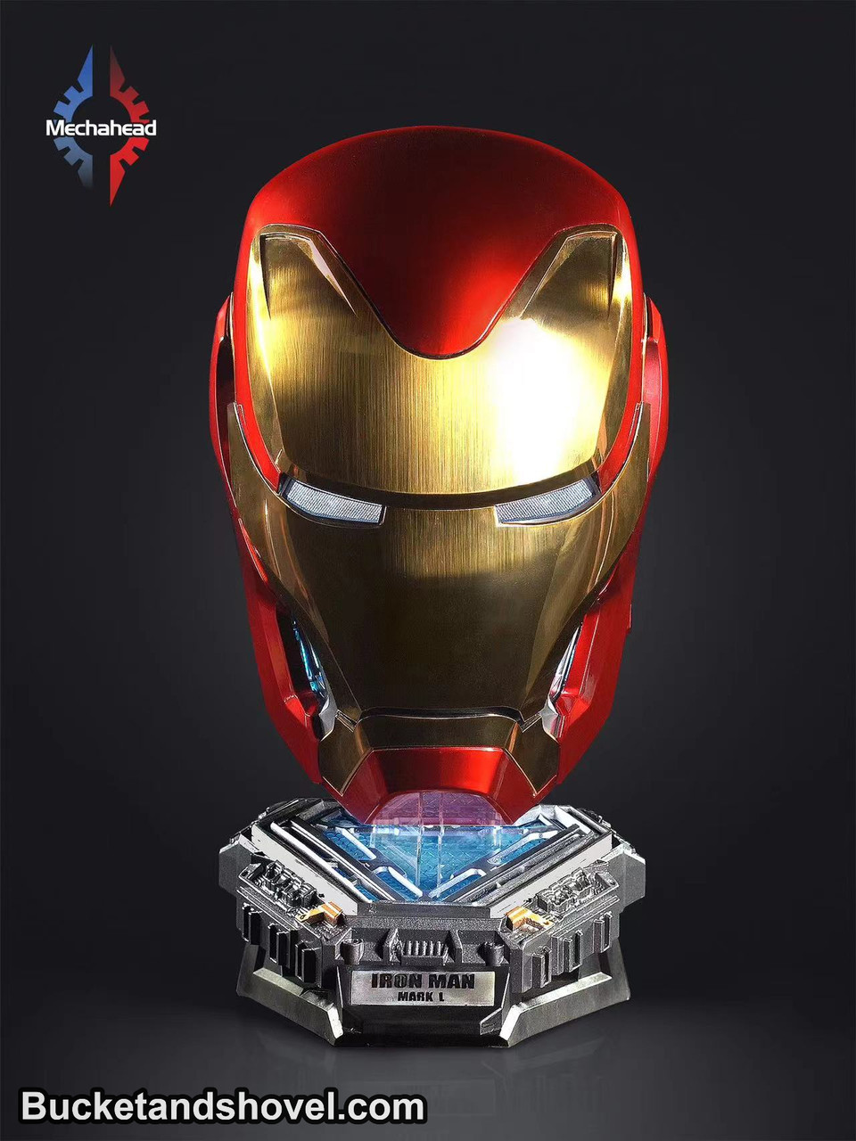 NOBODY Mechahead アイアンマン マーク17 マスク 1/1 US | 2026 MK17 Life-Size Wearable 1/1 ironman Helmet | english