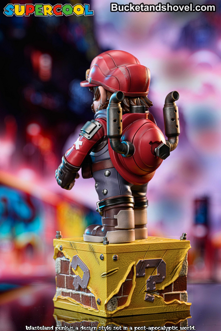 Cyberpunk Wasteland Plumber マリオ　フィギュア Toy・Cargo| Cyberpunk Wasteland Plumber - Toy・Cargo