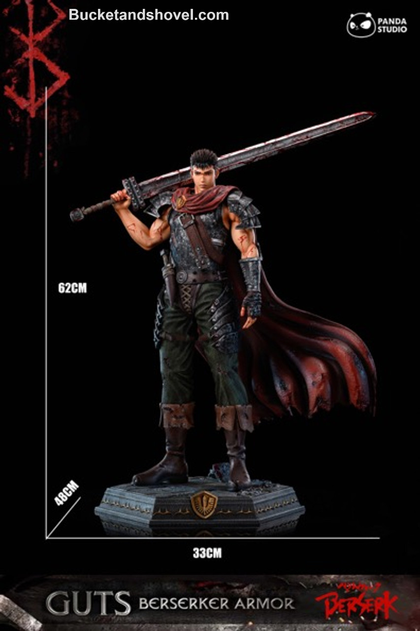 Pre-order * Panda Studio 1/4 Berserk Guts Resin Statue - Bucket&Shovel