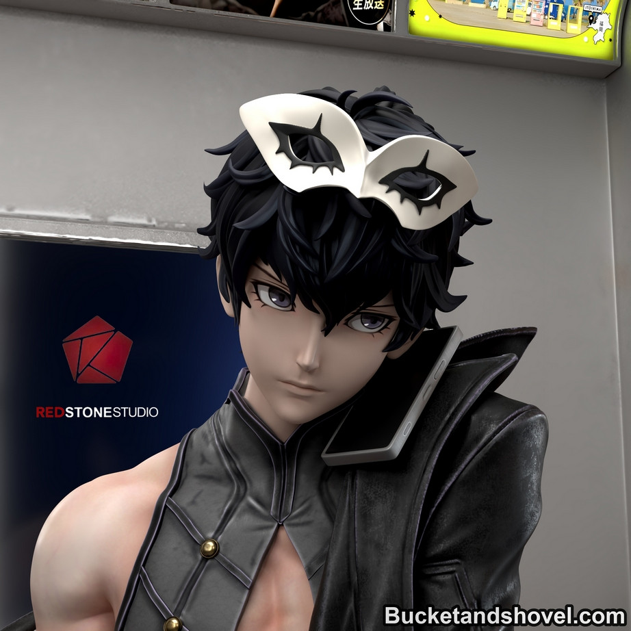 In stock* Redstone Studio Persona 5 Joker Resin Statue - Bucket&Shovel