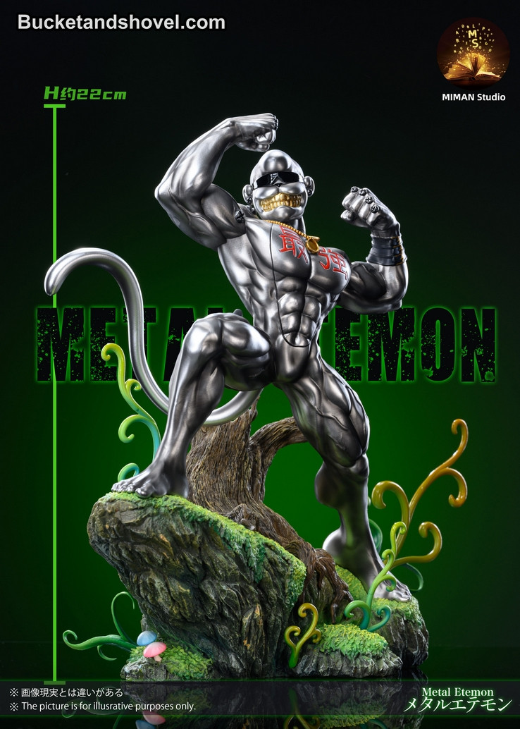 Pre-order * Miman Studio Digimon Metal Etemon Resin Statue