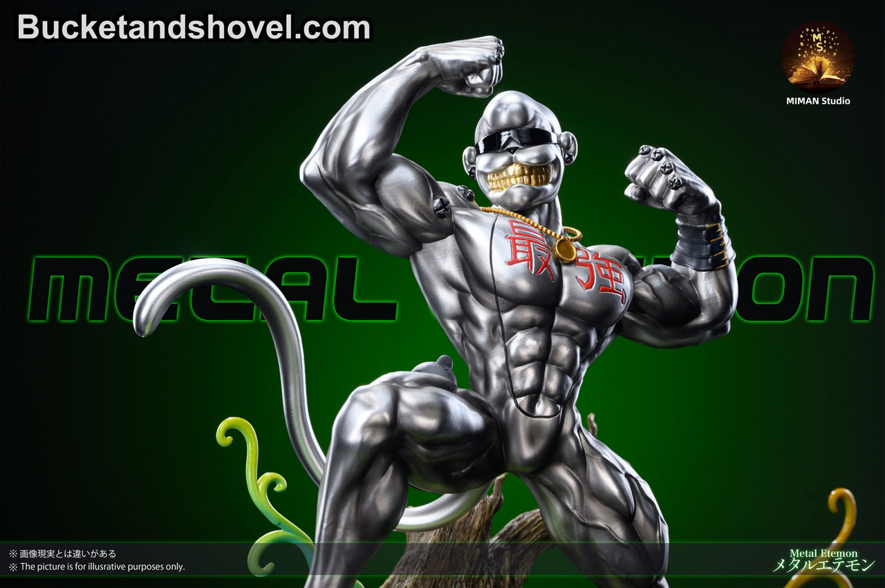 Pre-order * Miman Studio Digimon Metal Etemon Resin Statue