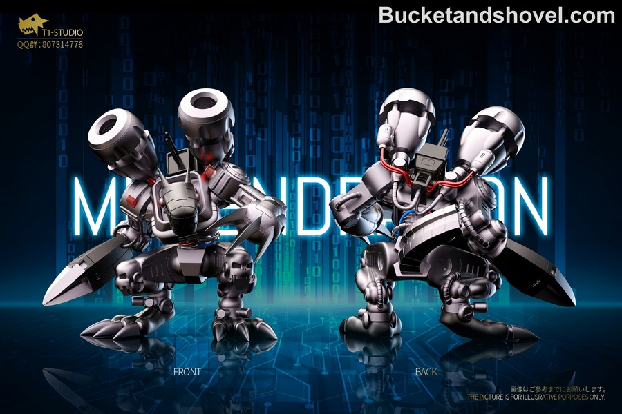 Pre-order * T1 Studio Digimon Mugendramon Resin Statue - Bucket&Shovel
