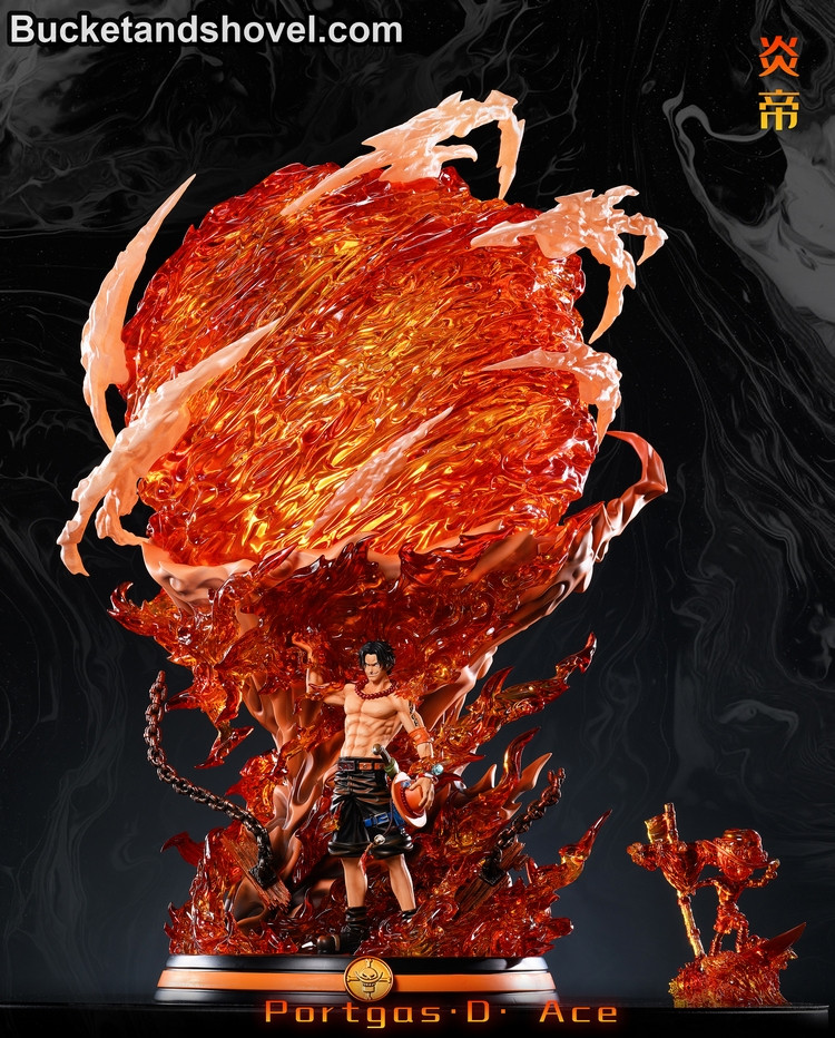 ワンピースガレージキット LX STUDIO / ポートガス・D・エース Pre-order * LX Studio One Piece Portgas D. Ace Resin Statue
