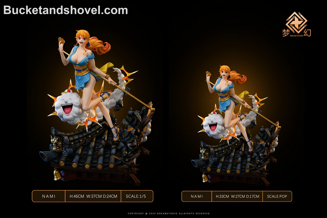 NAMI 5セット One Piece Zook Factory Studio Nami – ClubHouse Statues