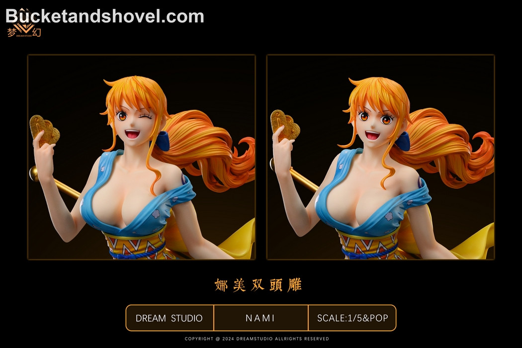 Pre-order * Dream Studio One Piece Nami Resin Statue - Bucket&Shovel
