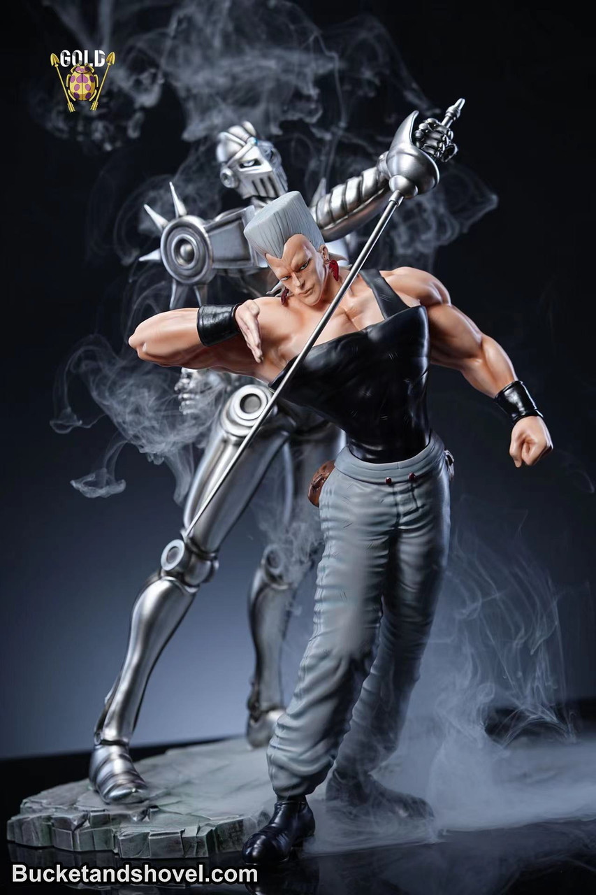 Pre-order * Gold Studio JOJO Jan Pierre Polnareff ＆Silver Chariot