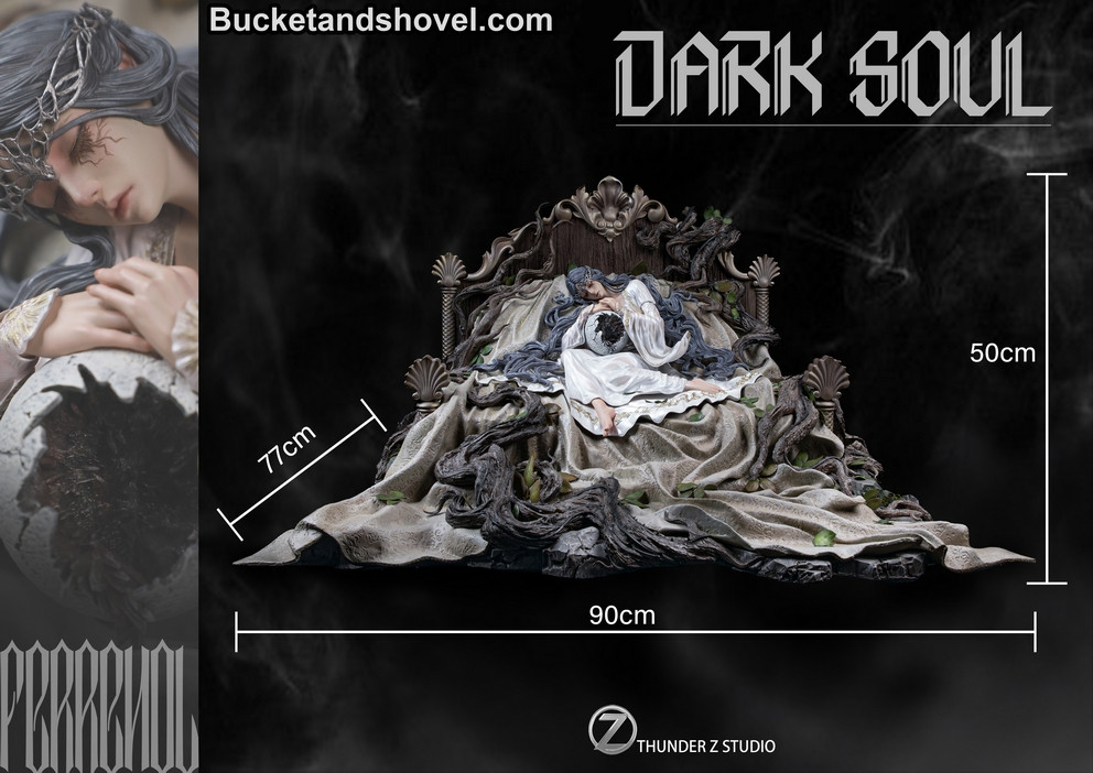 置物 soul for real Pre-order * Thunderz Studio Dark Souls III Filianore Resin Statue