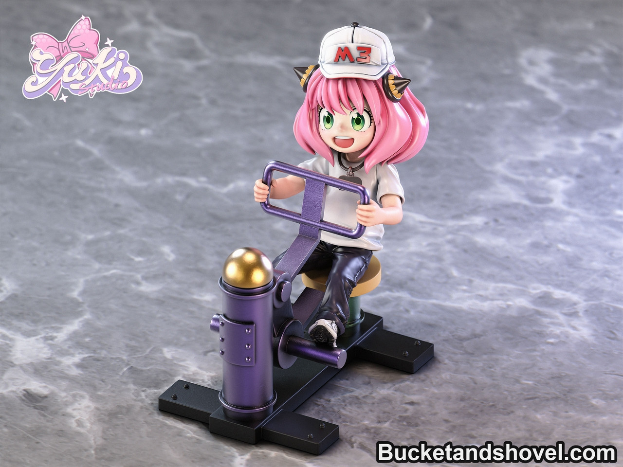 bubblesUSA　アンディーアイアンフィギュア Pre-order * Yuki Studio SPY×FAMILY Anya Forger Resin Statue