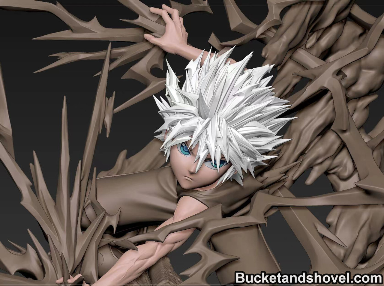 Pre-order * BFF studio HUNTER×HUNTER Killua Resin Statue