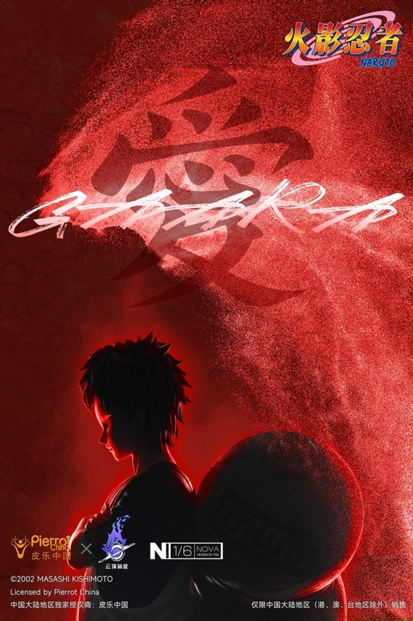 Licensed *Pre-order * YDZX Studio Naruto Gaara 1/6 Resin