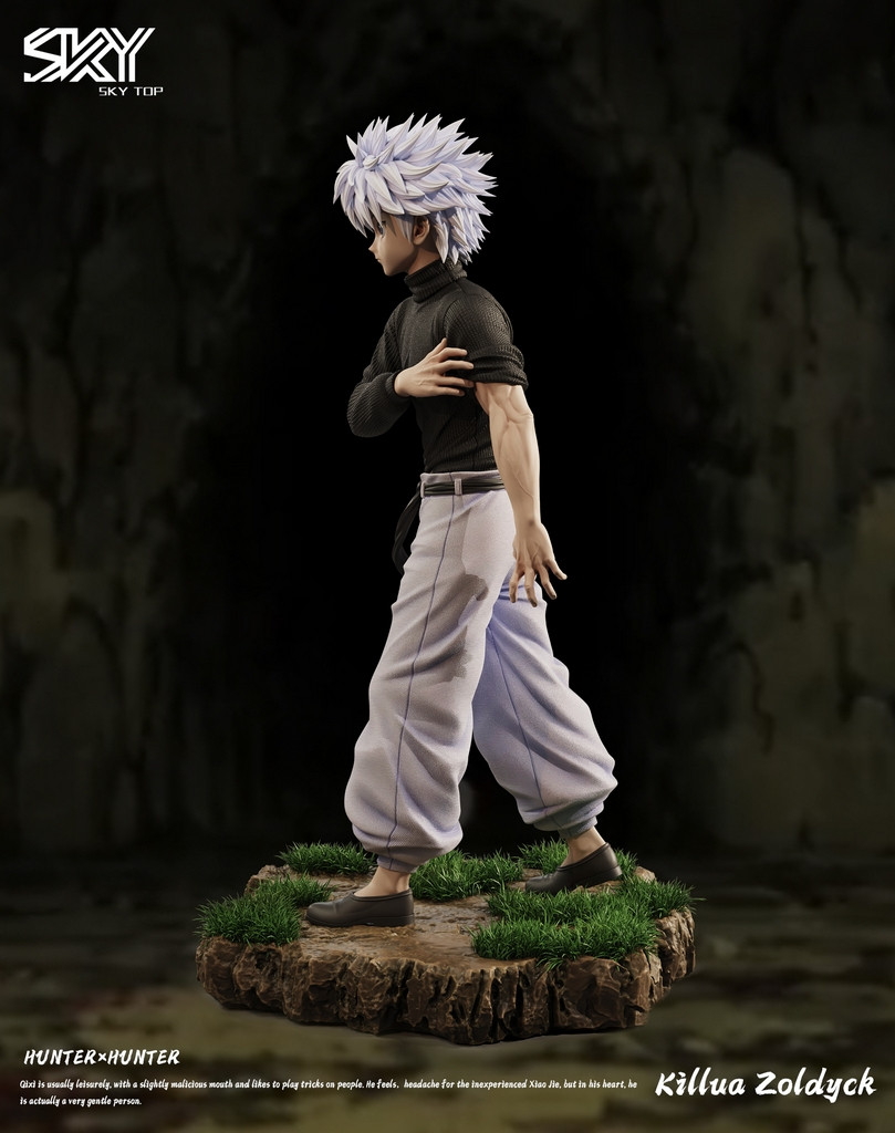 ハンター×ハンター Sky top-STUDIO 3.0 キルア フィギュア Pre-order * Skytop Studio HUNTERxHUNTER Killua Resin Statue