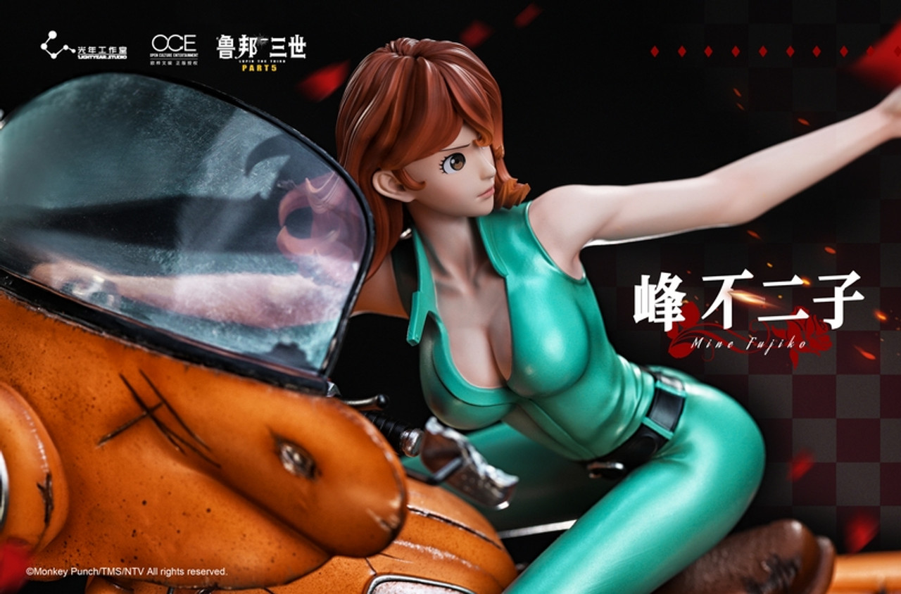 LUPINⅢ30th ANNIVERSARY 人気のFUJIKOモデル Licensed *Pre-order *LightYear Studio Lupin the 3rd Mine