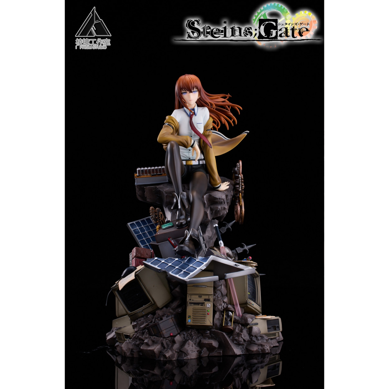In Stock * Prism Studio Steins;Gate Makise Kurisu Resin Statue