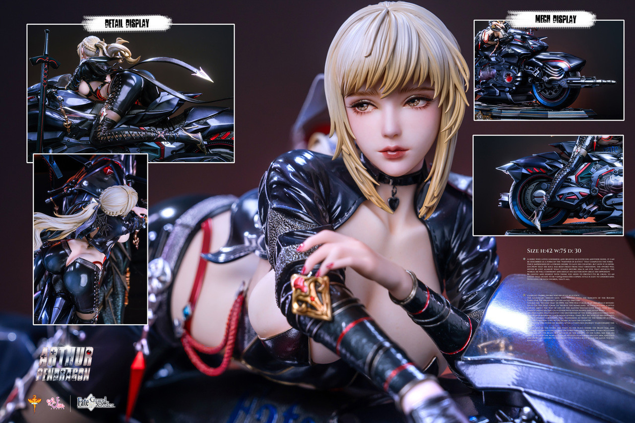 Pre-order * DT&UME-Studios 1/6 Motorbike Saber Resin Statue
