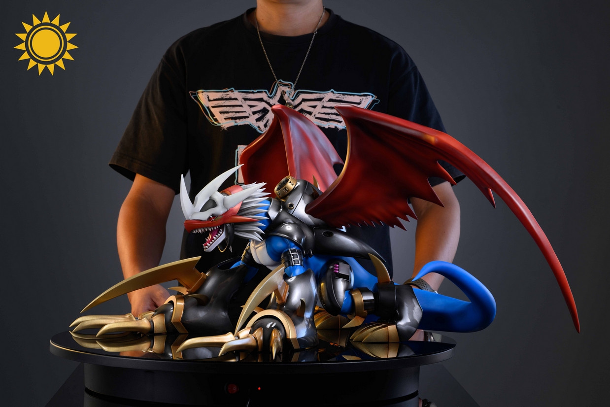 Pre-order * Sun Studio Digimon Imperialdramon Resin Statue
