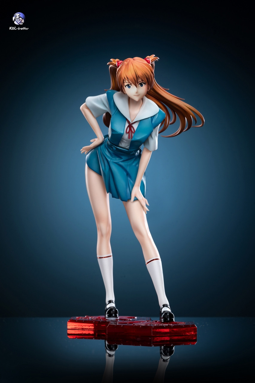 ハヤテベルKol-Studioアスカ Pre-order * KOL Studio EVA Uniforms Asuka Resin Statue