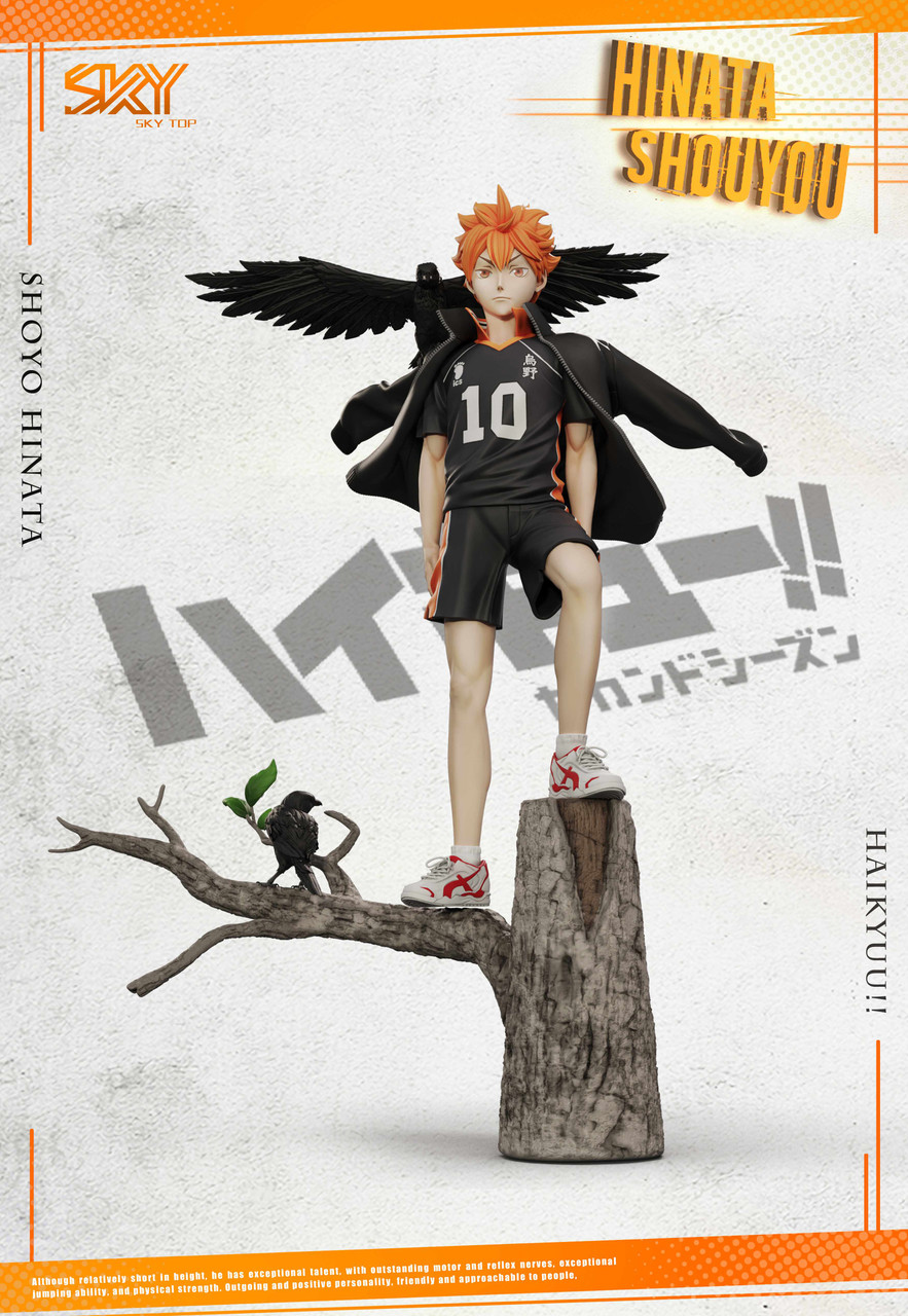 Pre-order * Skytop Studio Haikyu Shoyo Hinata Resin Statue