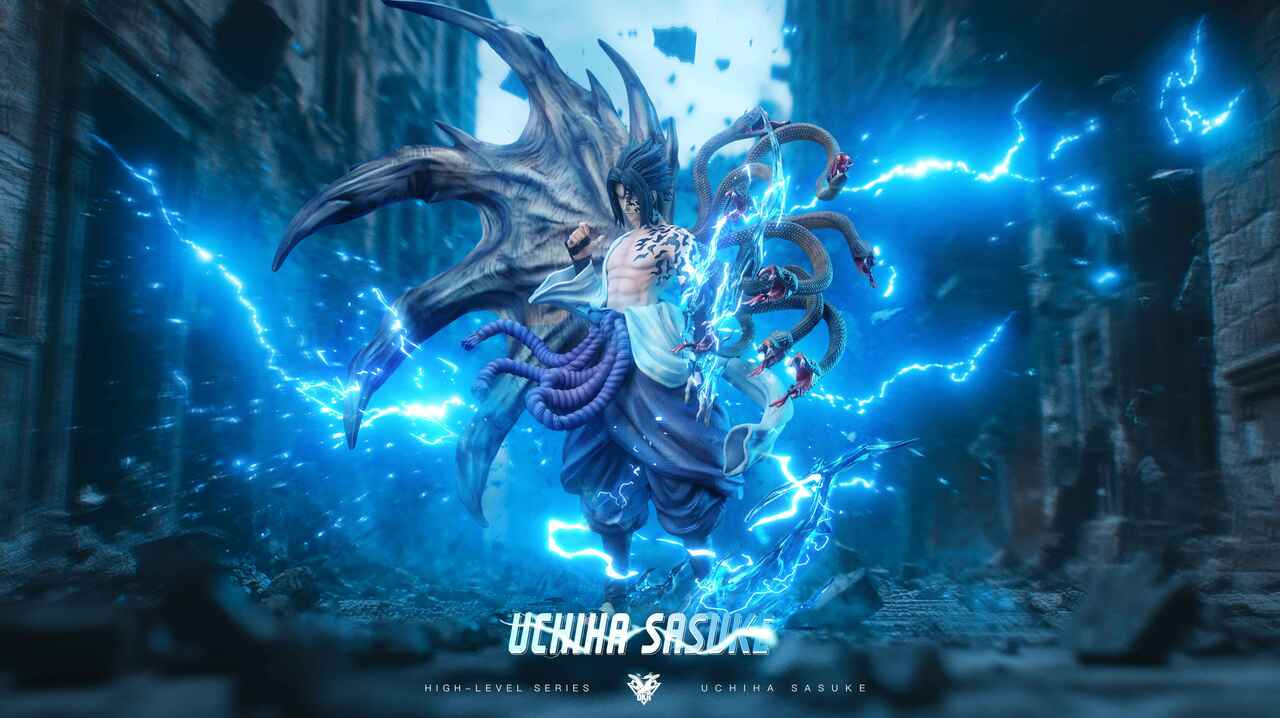 Pre-order * OKR Studio Naruto Uchiha Sasuke Resin Statue