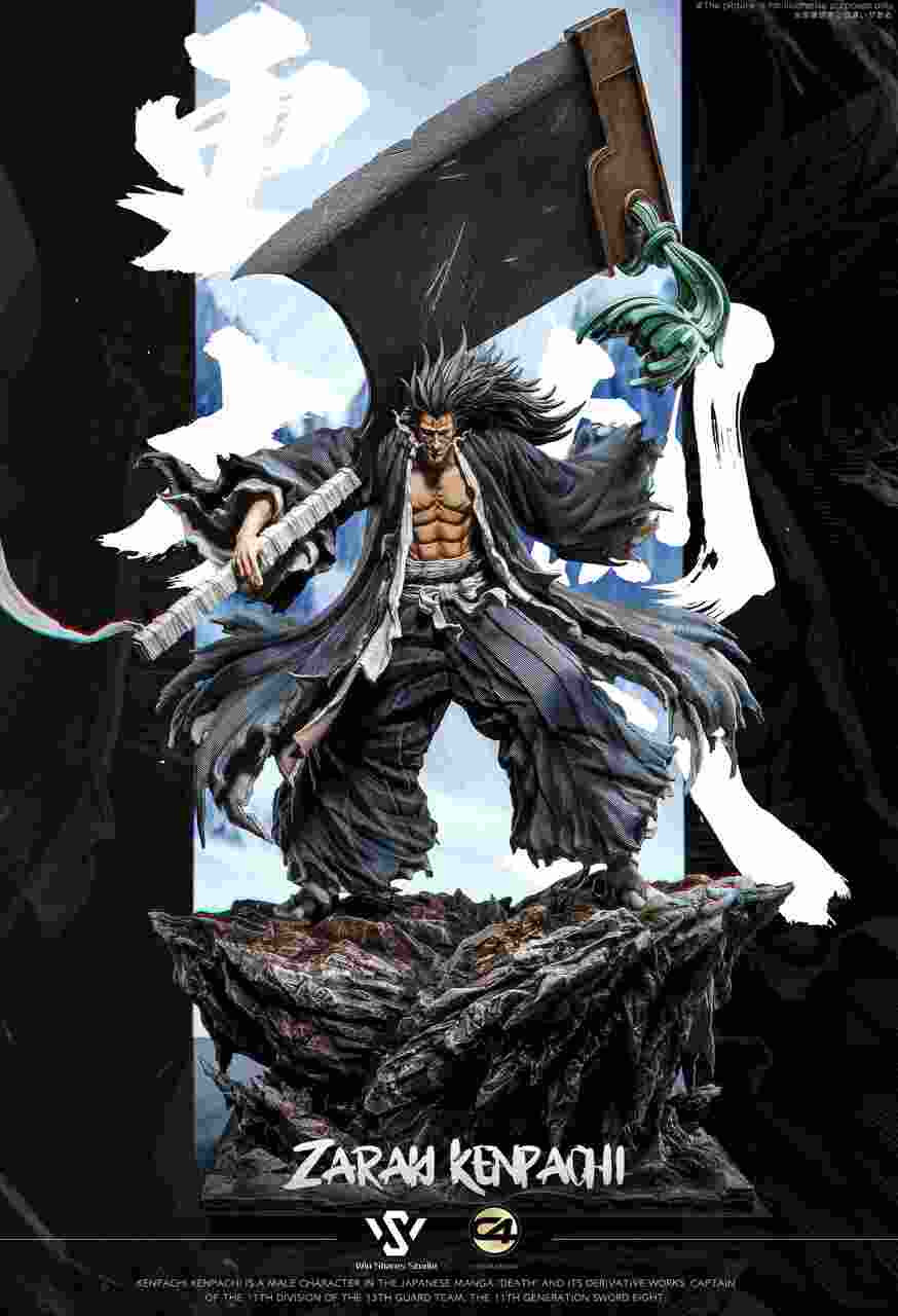 Figurine Bleach Zaraki Kenpachi 18 - Votre Boutique Ultime d'Anime