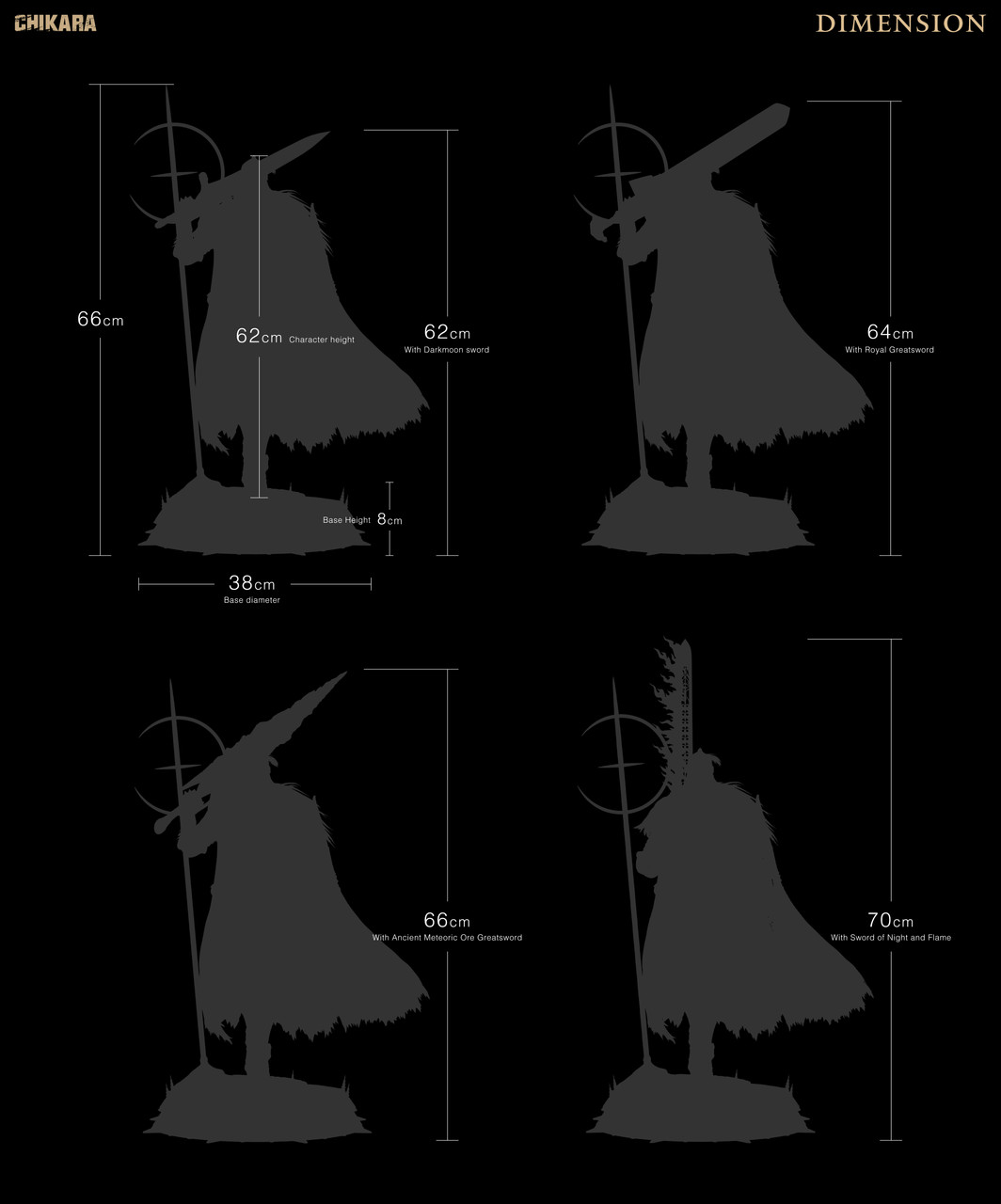 Pre-order * Chikara Studio Elden Ring Raging Wolf Helm Resin