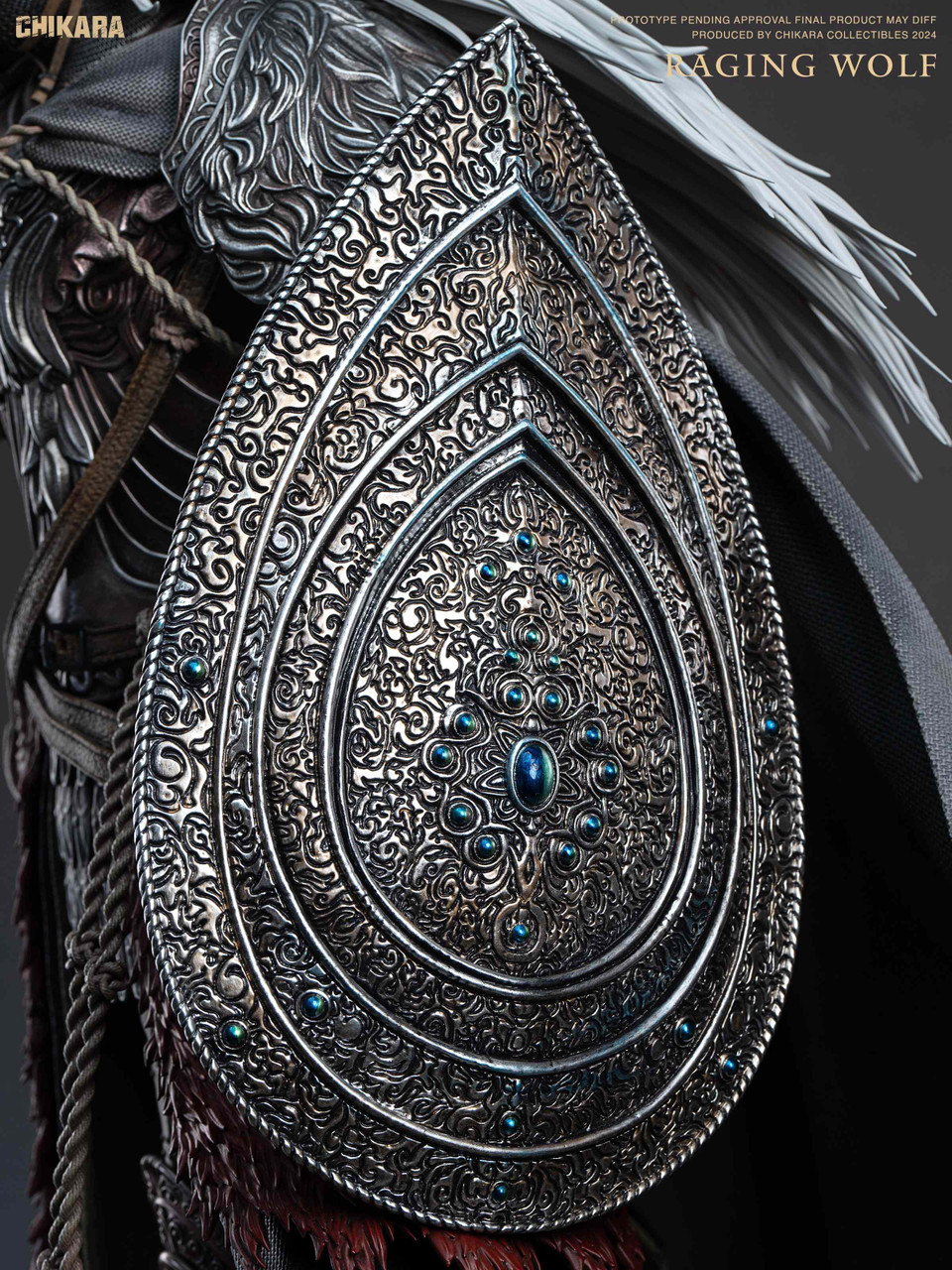 Pre-order * Chikara Studio Elden Ring Raging Wolf Helm Resin