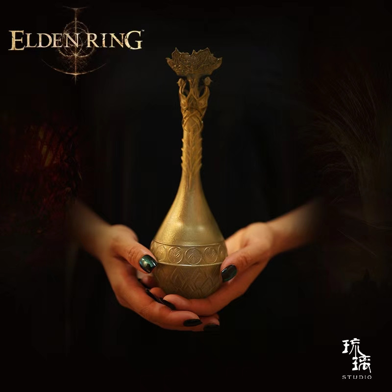 Elden Ring FLASK OF CRIMSON TEARS Resin Statue - Liu Li Studio [In-Stock]