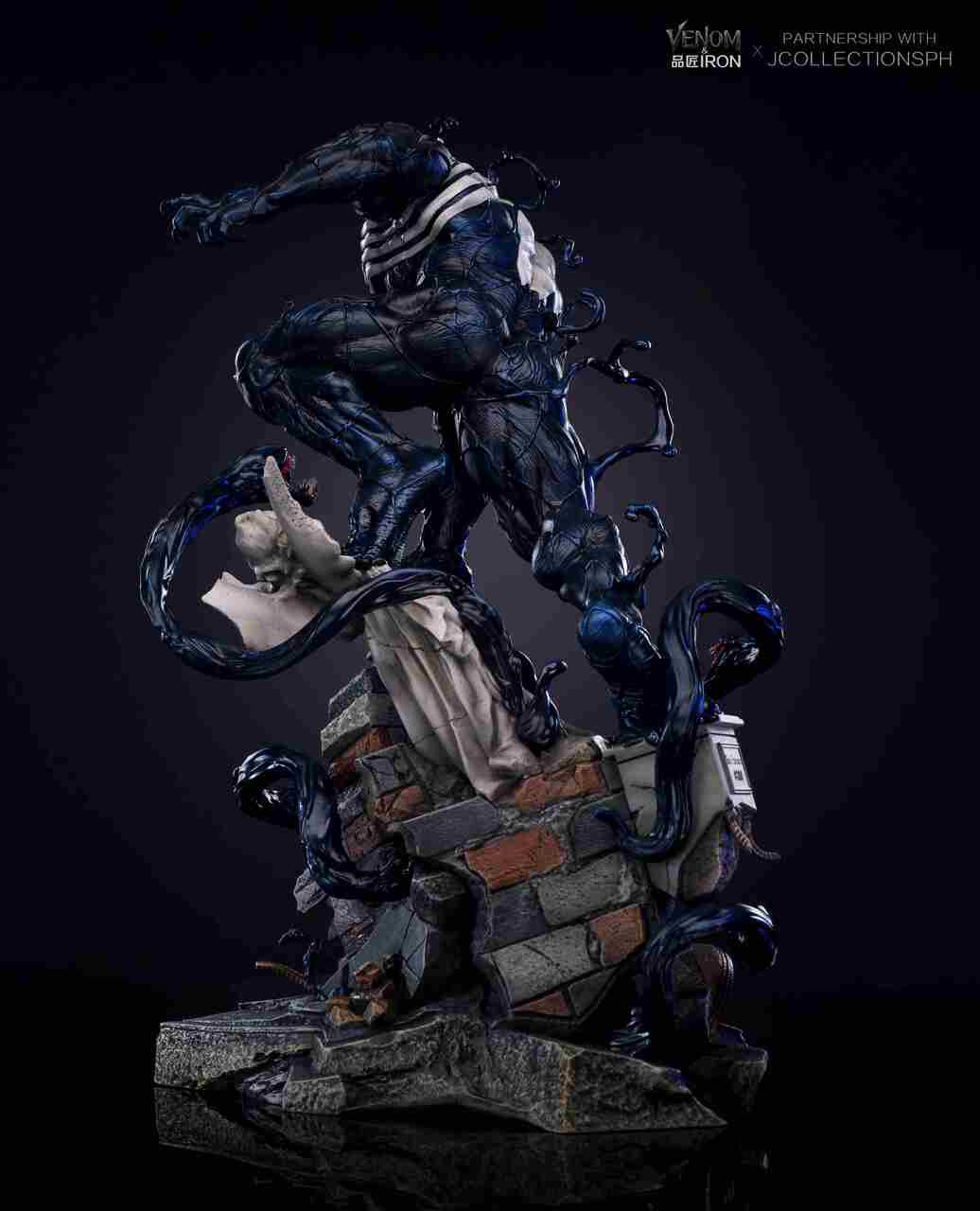 Pre-order * PJMQ Studio Venom Resin Statue - Bucket&Shovel