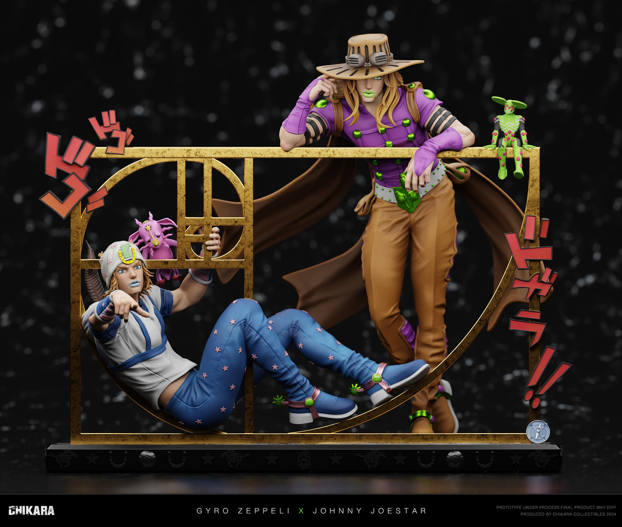 Pre-order * Chikara Studio JO JO Steel Ball Run Gyro
