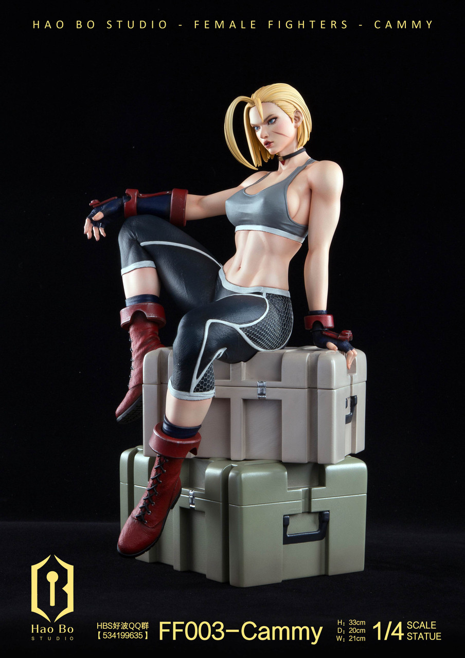 Pre-order * Haobo Studio Street Fighter Cammy Resin Statue