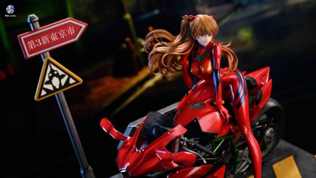 ハヤテベルKol-Studioアスカ KOL Studio - Neon Genesis Evangelion Motorcycle Asuka 1/6